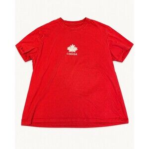 Kootenay Canada Maple Leaf T Shirt Adult XXL Red 100% Cotton